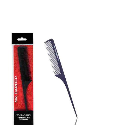 Mr. Barber Teasing Tail Comb MB-CO10 - Black