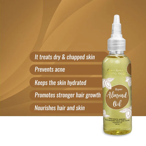 Aroma Magic Organic Almond Oil