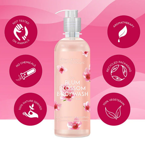 Aroma Magic 3 in 1 Plum Blossom Body Wash