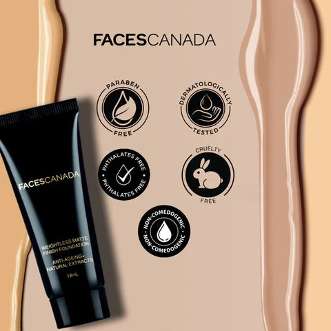 Faces Canada Weightless Matte Finish Foundation