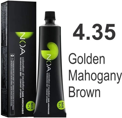 L'Oreal Inoa Ammonia Free Hair Color 4.35 Golden Mahogany Brown