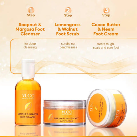 VLCC Pedi Glow Foot Care Kit 10 sessions