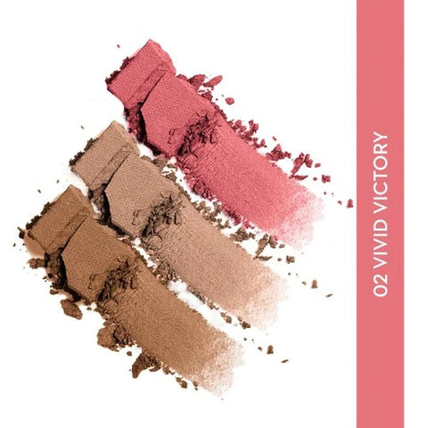 Sugar Contour De Force Face Palette - 02 Vivid Victory