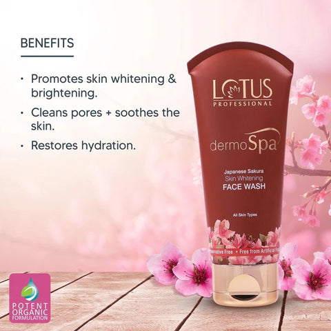 Lotus Professional DERMOSPA Japanese Sakura Face Wash 80g