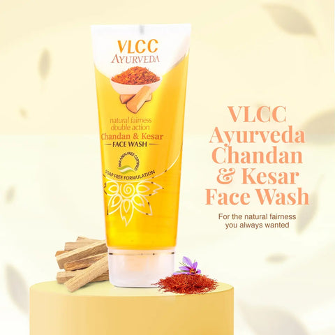 VLCC Ayurveda Natural Fairness Chandan & Kesar Face Wash