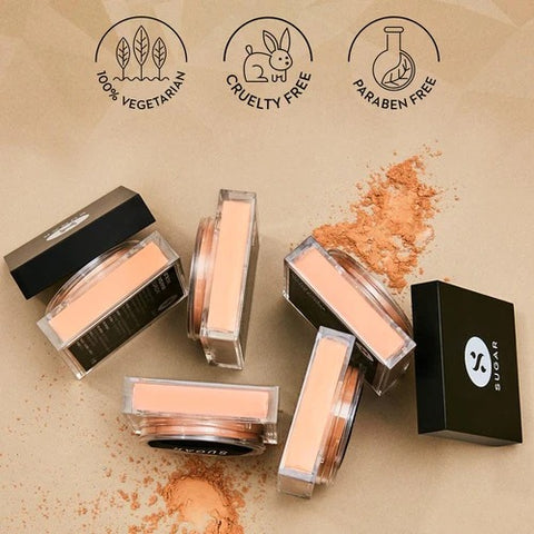 Sugar Set The Tone Tinted Powder - 15 Cappuccino (Light-Medium)