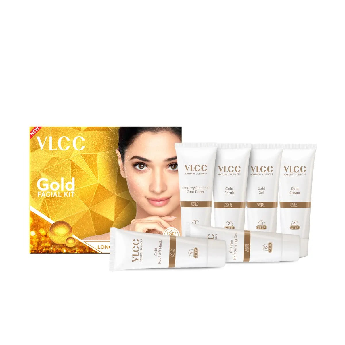 VLCC Gold Facial Kit For Luminous & Radiant Complexion