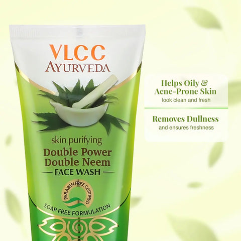 VLCC Ayurveda Skin Purifying Double Power Double Neem Face Wash