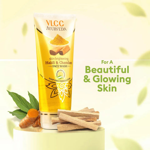 VLCC Ayurveda Skin Brightening Haldi & Chandan Face Wash