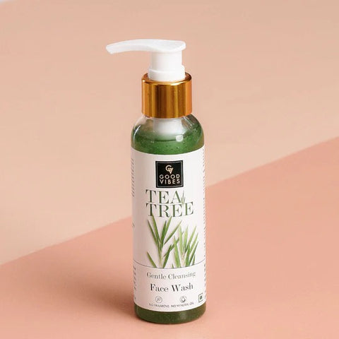 Good Vibes Gentle Cleansing Face Wash - Tea Tree