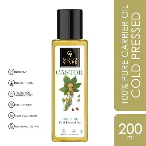 Good Vibes Castor 100% Pure Cold Pressed Oil