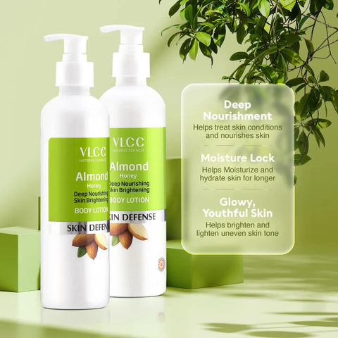 VLCC Almond Honey Deep Nourishing & Skin Brightening Body Lotion