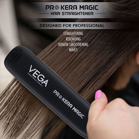 Vega Professional Pro Kera Magic Hair Straightener - VPPHS-04