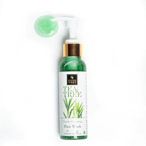 Good Vibes Gentle Cleansing Face Wash - Tea Tree