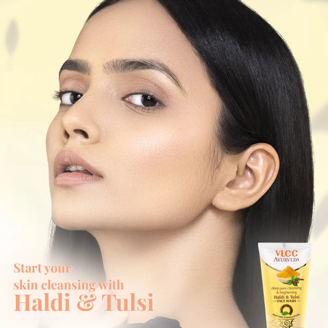 VLCC Ayurveda Deep Pore Cleansing Haldi & Tulsi Face Wash