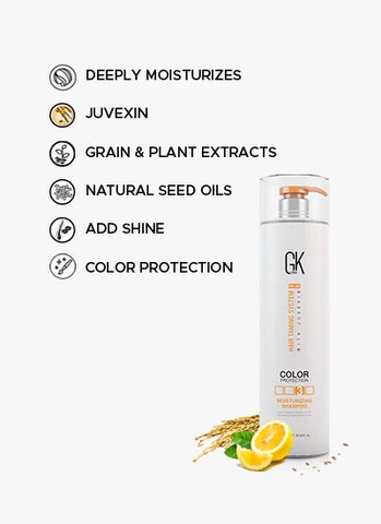 GK Hair Moisturizing Shampoo Color Protection 1000 Ml 4800