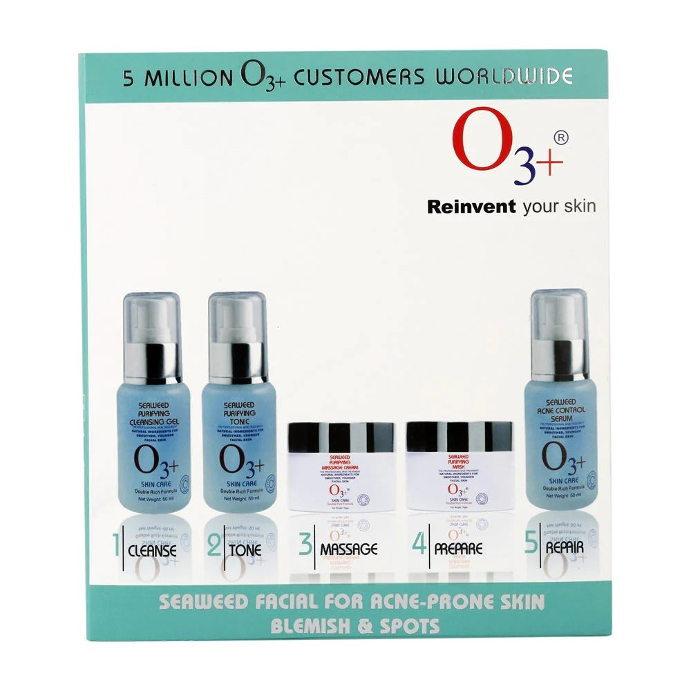 O3+ Seaweed Facial Kit for Brightening Skin