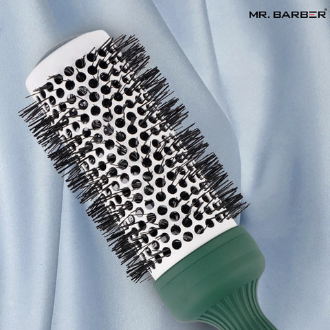 Mr. Barber Green Ceramic Ion Thermal Brush 43mm