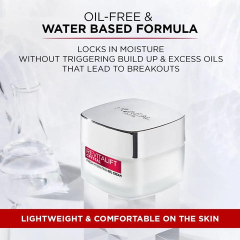 LOreal Paris Revitalift Crystal Fresh Hydrating Gel Cream