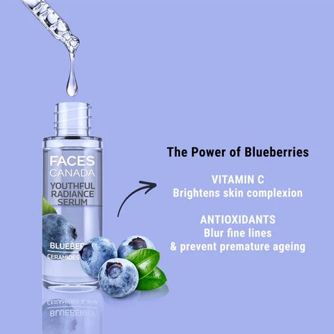 Faces Canada Youthful Radiance Serum Blueberry