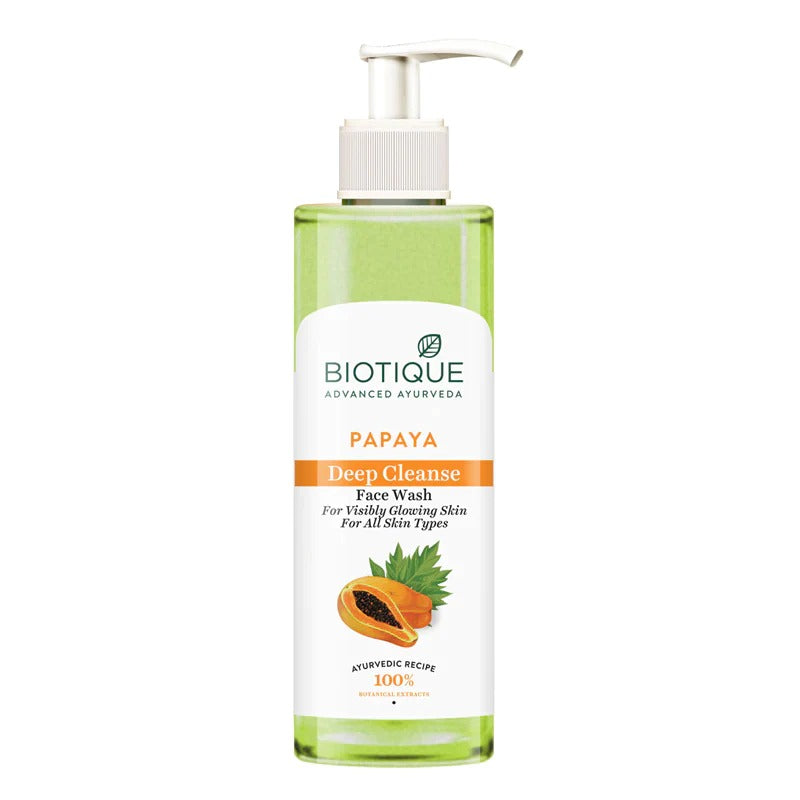 Biotique Papaya Deep Cleanse Face Wash