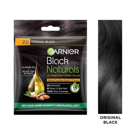 Garnier Hair Color Black Naturals