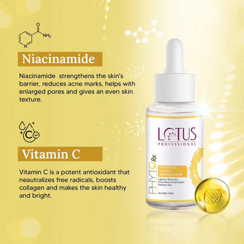 Lotus Professional Phx Niacinamide+Vit.C Booster Serum 30Ml