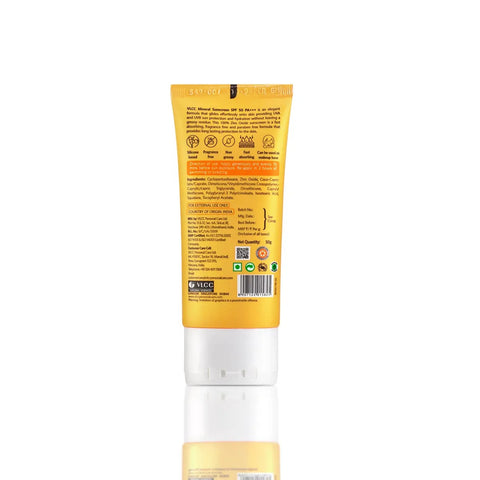 VLCC Mineral Sunscreen SPF 50 PA+++ Ultra Lightweight Non-Comedogenic