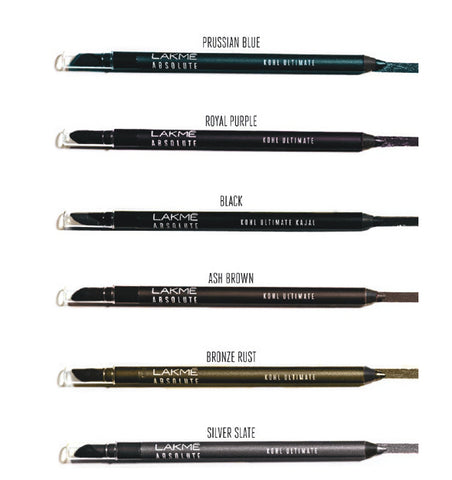 Lakme Absolute Kohl Ultimate Kajal- Black 1.2g