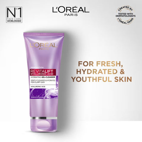 L'Oreal Paris Revitalift Hyaluronic Acid Hydrating Gel Cleanser