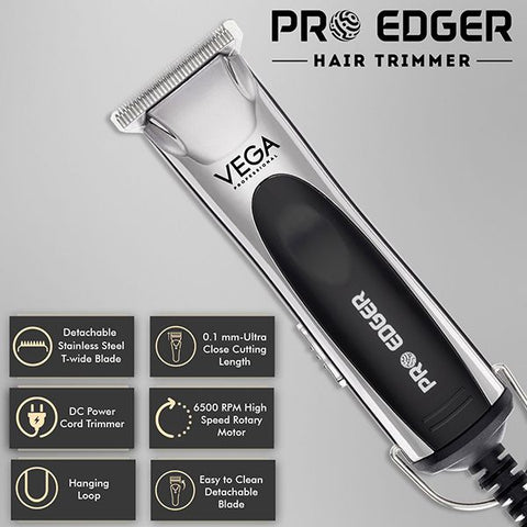 Vega Professional Pro Edger Corded Hair Trimmer - VPVHT-02