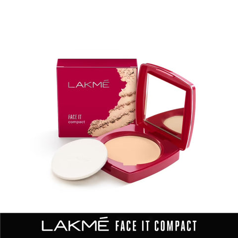 Lakme Face It Compact Natural - Cinnamon (9 g)