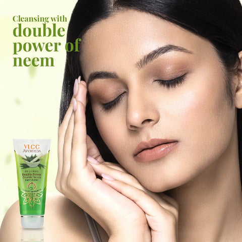 VLCC Ayurveda Skin Purifying Double Power Double Neem Face Wash