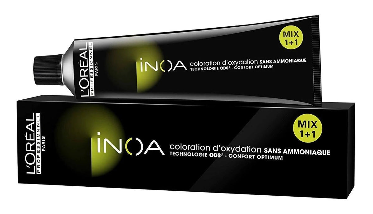 L'Oreal Inoa Ammonia Free Hair Color - 2 Darkest Brown