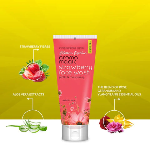 Aroma Aroma Strawberry Face Wash