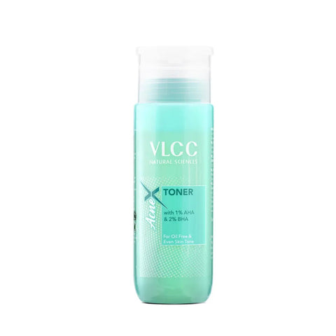 VLCC AcneX Face wash with 2% Salicylic Acid + Toner For Oily Free Skin Tone