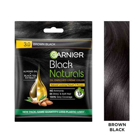 Garnier Hair Color Black Naturals