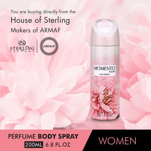 Armaf Momento Fleur Perfume Body Spray For Women