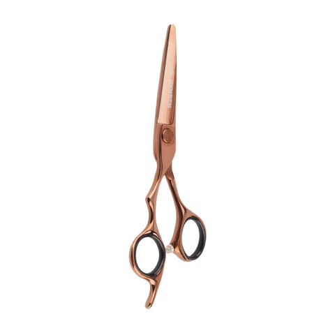 Mr. Barber Classic Copper Titanium Edge Scissors 5.5 Inches