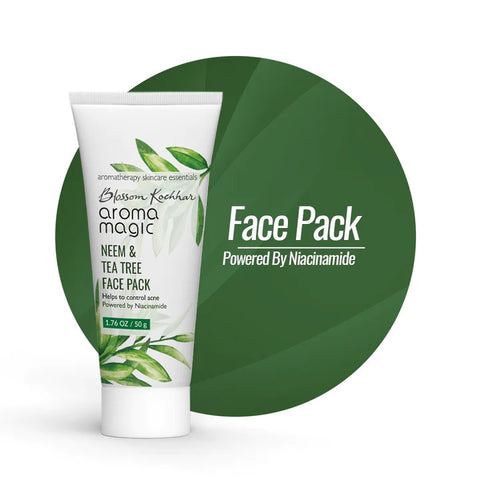 Aroma Magic Neem & Tea Tree Face Pack - Niacinamide