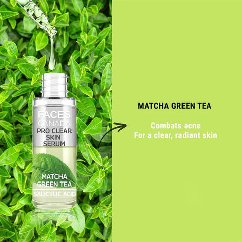 Faces Canada Pro Clear Skin Serum Matcha Green Tea