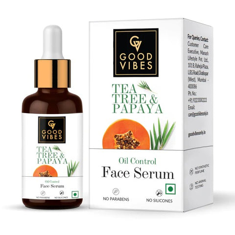 Good Vibes Tea Tree & Papaya Oil Control Serum