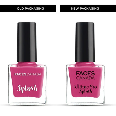 Faces Canada Ultime Pro Splash Nail Enamel Chip-defying nail enamels