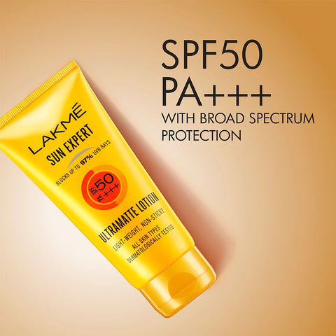 Lakmé Sun Expert SPF 50 Pa+++ Ultra Matte Lotion