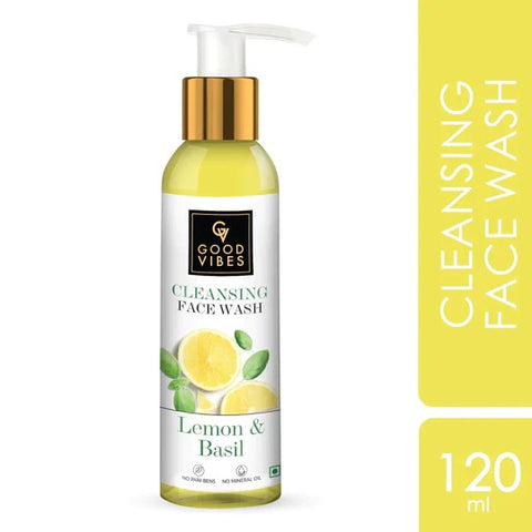 Good Vibes Refreshing Face Wash - Lemon