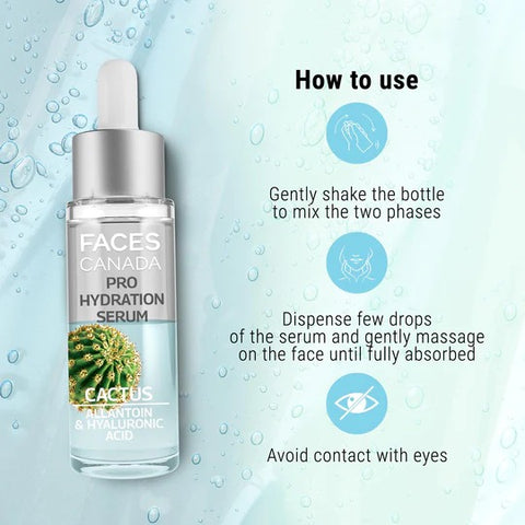 Faces Canada Pro Hydration Serum Cactus