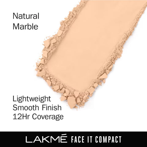 Lakme Face It Compact Natural - Cinnamon (9 g)