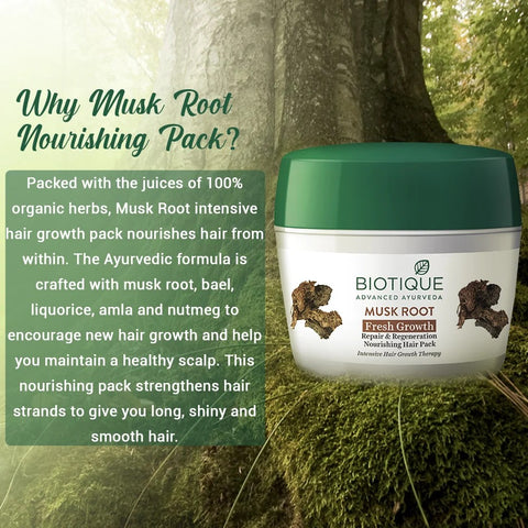 Biotique Musk Root (Hair Pack)