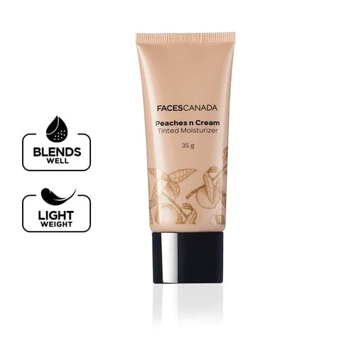 Faces Canada Peaches & Cream Tinted Moisturizer - Light