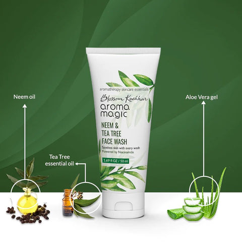 Aroma Magic Neem and Tea Tree Face Wash - Niacinamide